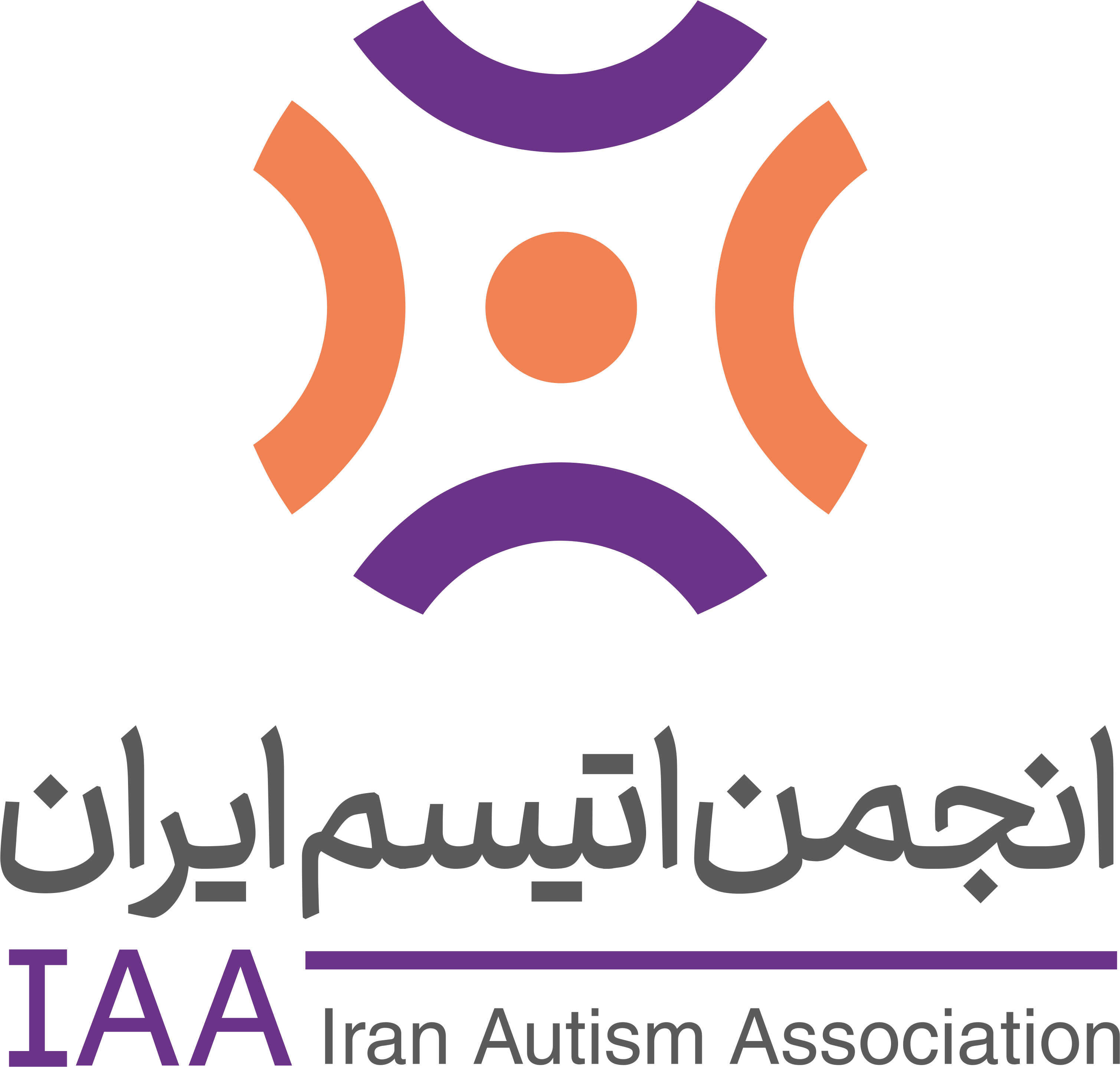 لوگو انجمن اتیسم ایران